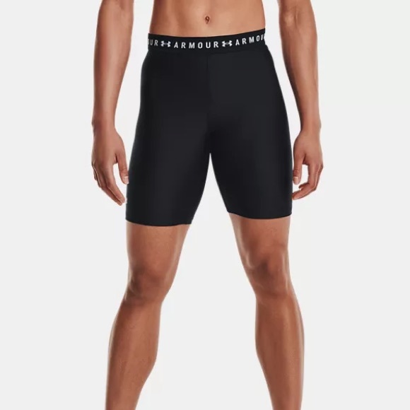 Women's HeatGear® Bike Shorts - Picture 1 of 5